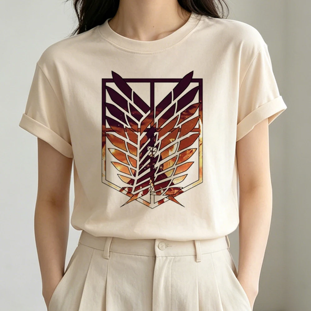 Attack on Titan tshirt girl dollette vintage cheap anime funny t shirt cheap scene  cutecore jojifuku baddie