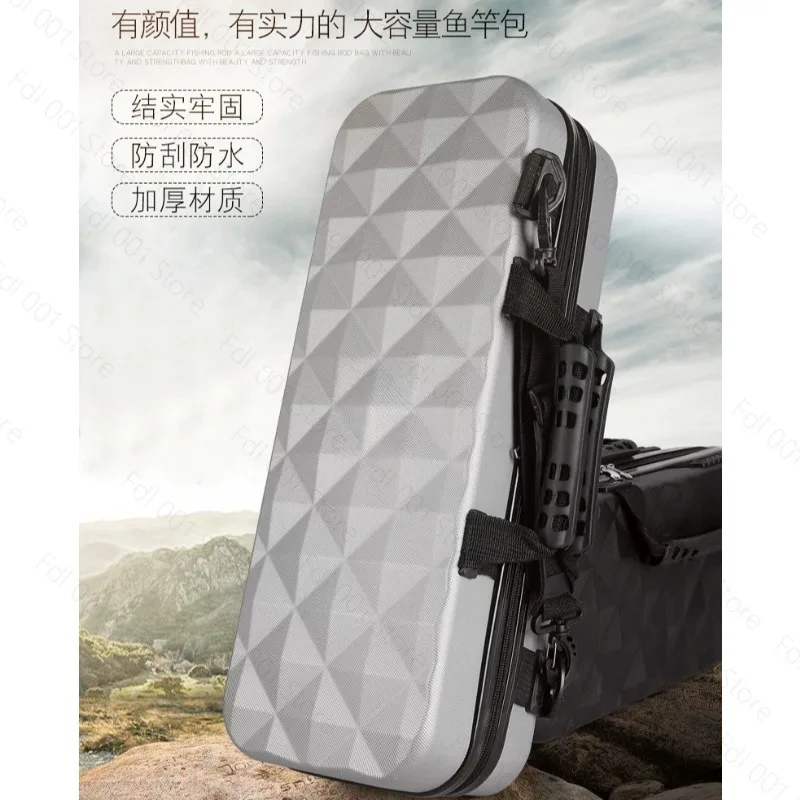 Hard Shell Mini Fishing Bag Fishing Gear Rod Bag