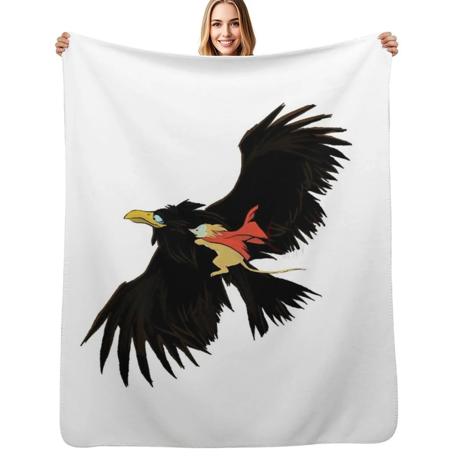 

The Secret of NIMH - Jeremy and Mrs Brisby Throw Blanket Furrys Decorative Throw Designers Kid'S Blankets