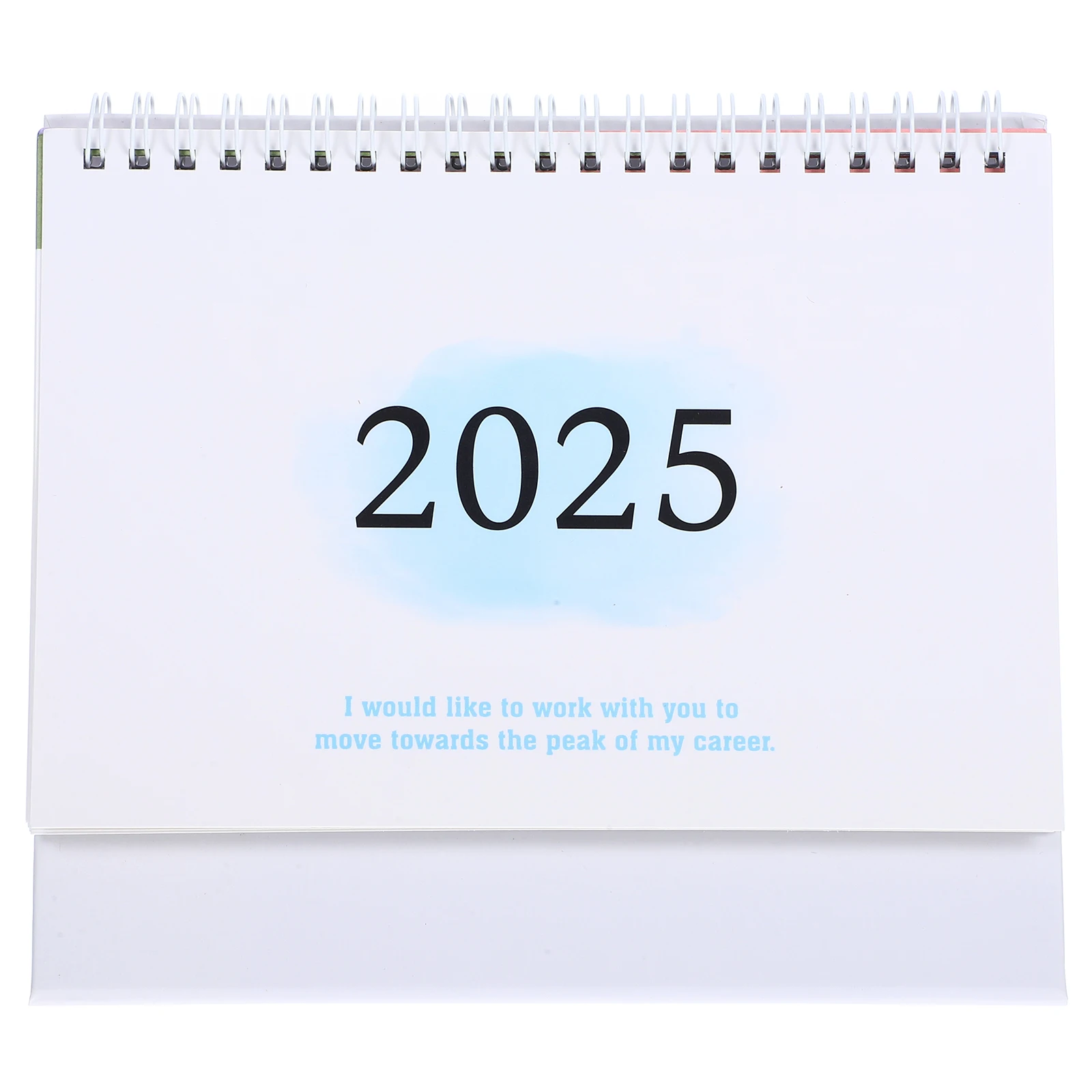 

English Version Desk Calendar Display Daily Desktop Electronic Decoration Paper Bucket List