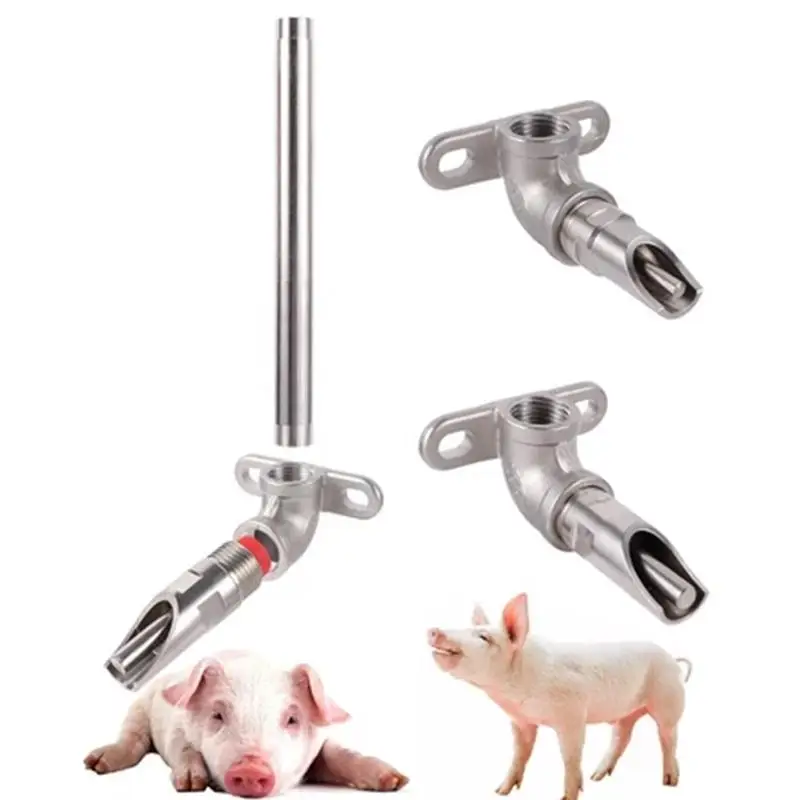 【HMA】Automatic Piglet Drinker Set For Pigs 1/2