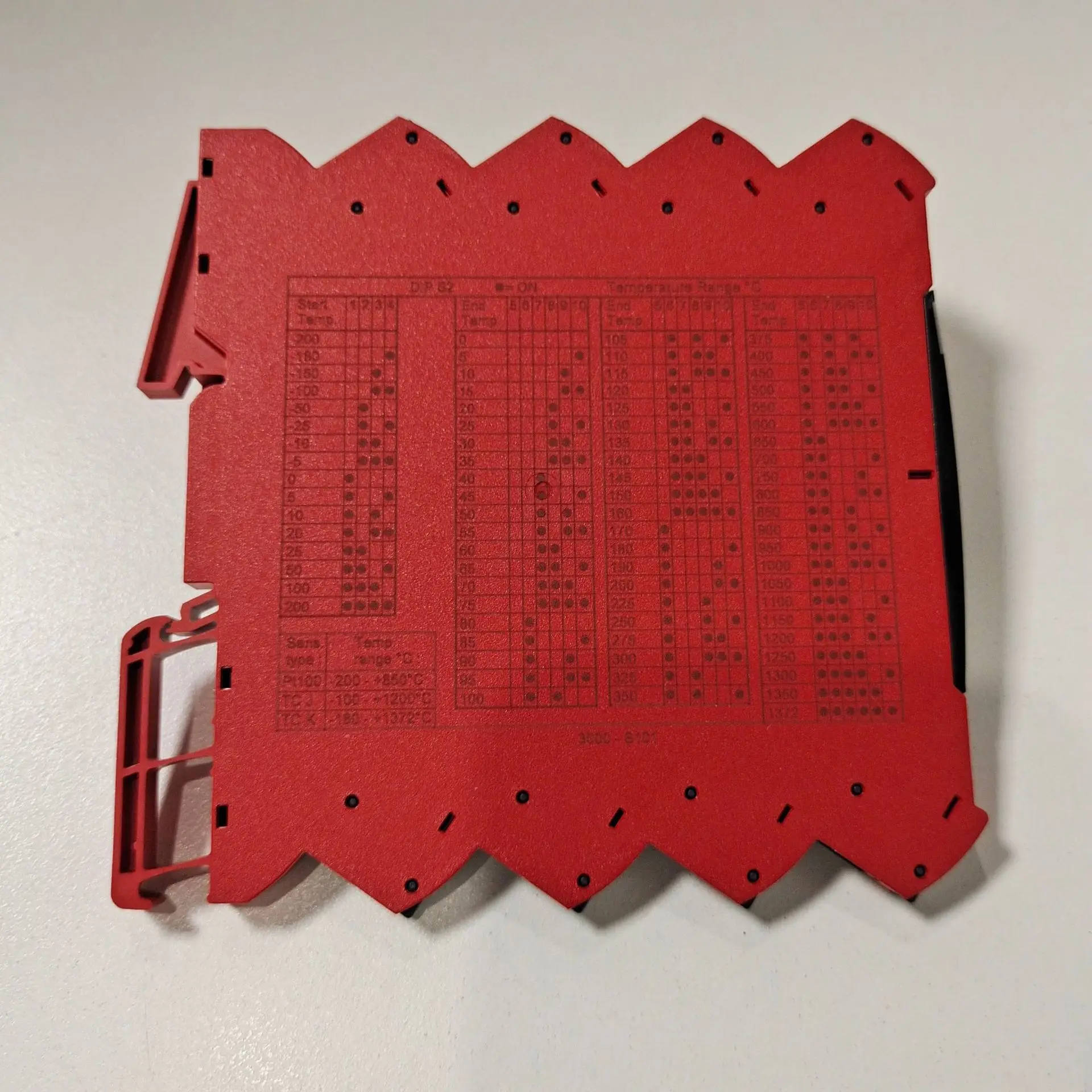 Danish PR Thermocouple Transmitter 6.1mm Ultra-thin Housing 3101 Parameter Setting Via DIP DIP Switch