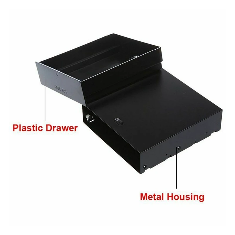 Desktop Storage Box Organizer Drawer Optical Drives 5.25 Front Panel Storage Holders & Racks For Desktop PC Computer