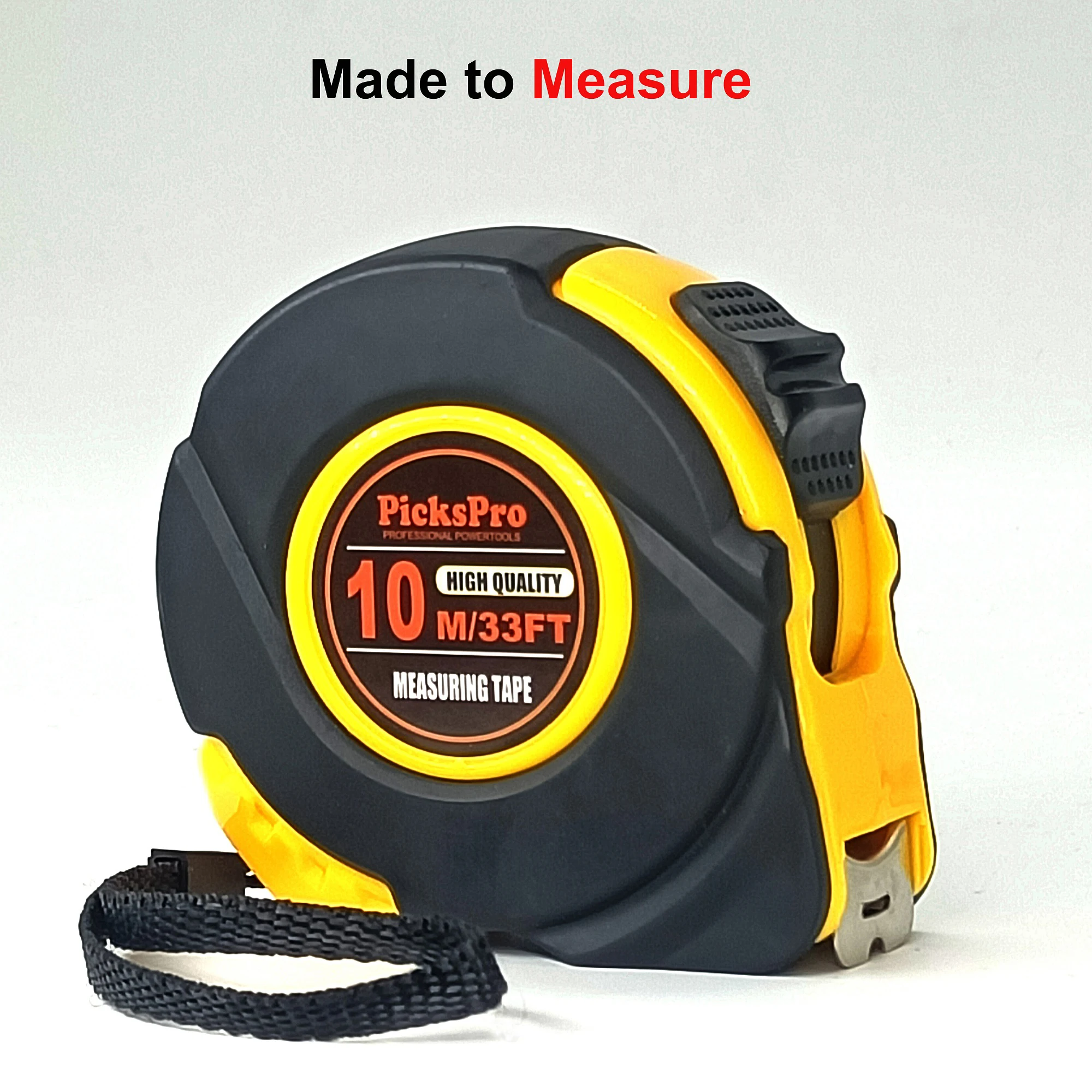 Double Shell Steel Retractable Measuring Tape Measure by Imperial Metric Scale, 3M/10ft, 5M/16ft, 7.5M/25ft, 10M/33ft