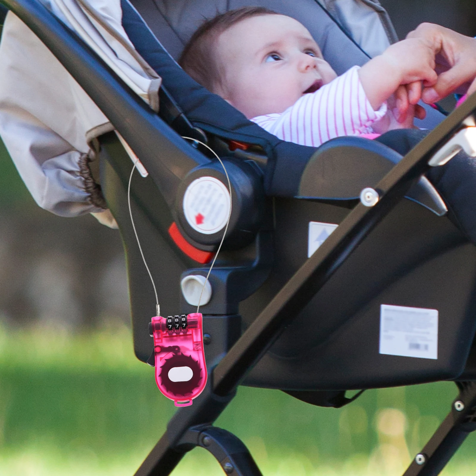 

Bicycle Anti-theft Lock Portable Cable Snowboard Locks Bike Password Coded Scooter Safety Lightweight Compact Multi-purpose