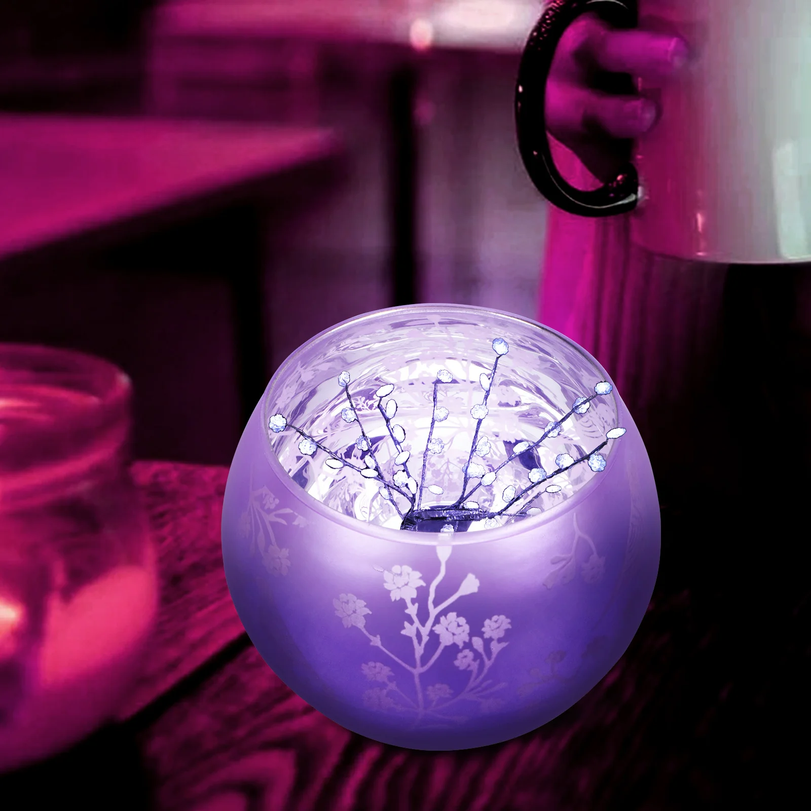 الشمعدان الرجعية خمر حامل الشموع كوب زجاجي أنيق لغرفة المعيشة غرفة نوم غرفة الطعام ديكور حامل رومانسي