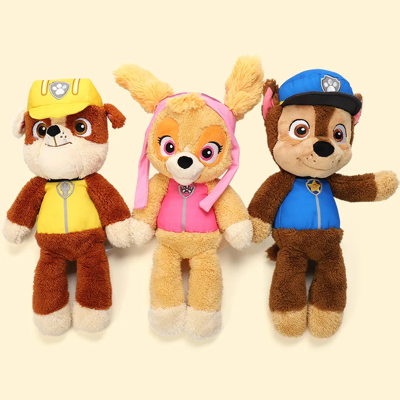Juguetes de Anime Paw Patrol, nuevos juguetes, Skye Marshall Chase, escombros, juguete de peluche, Animal de dibujos animados, perro, muñeca para dormir, regalo para niños