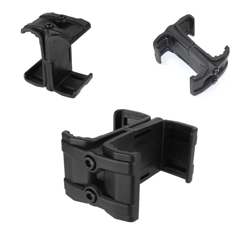 Tactical Clip Rifle Dual Parallel Magazine Connector For AK AR15 M4 MP5 Airsoft Mag Parallel Connector Clamp Hunting Accessories