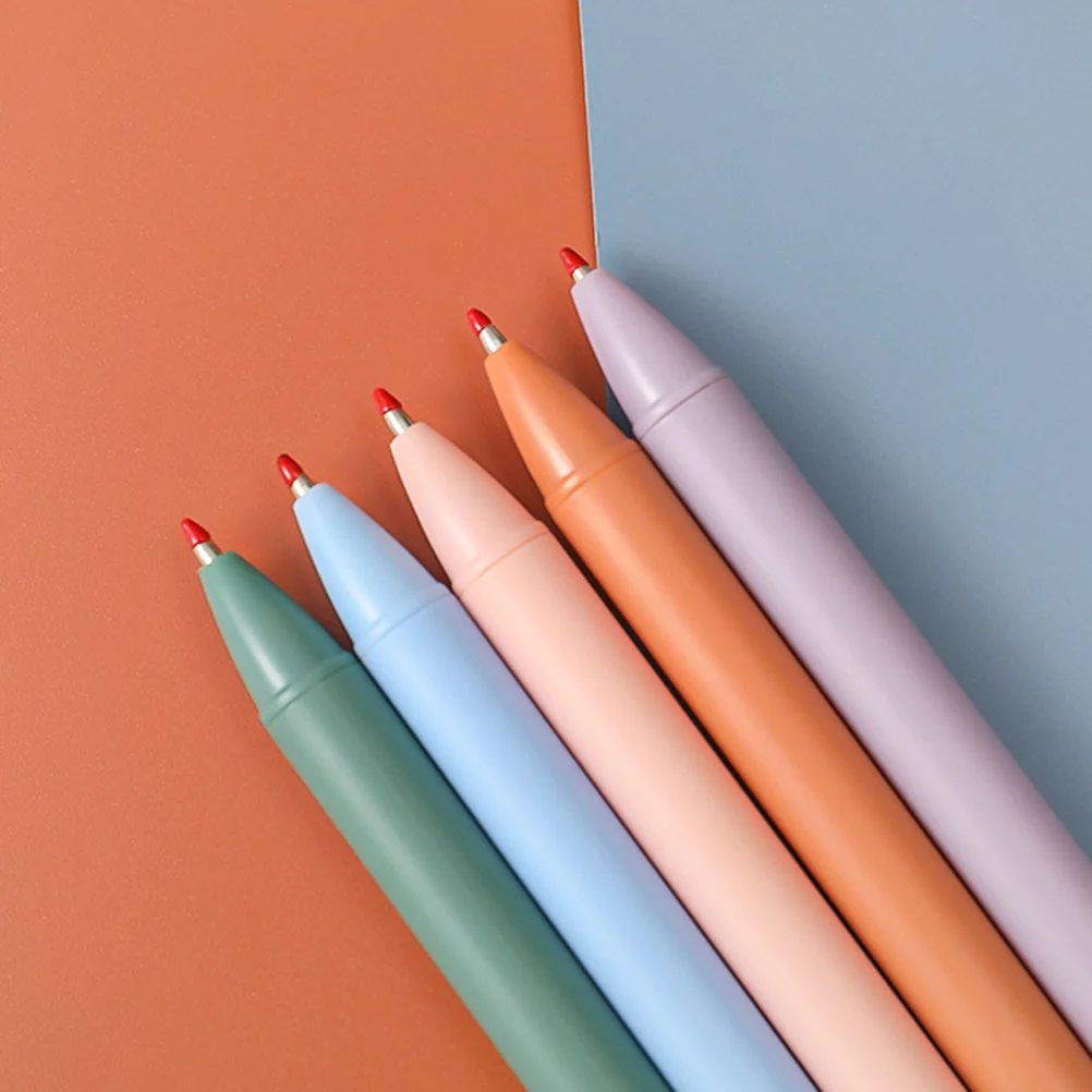 

Refillable Press Type Gel 0.5Mm Writing Pens For School Office Supplies Retractable Signature Business Pens Bulk