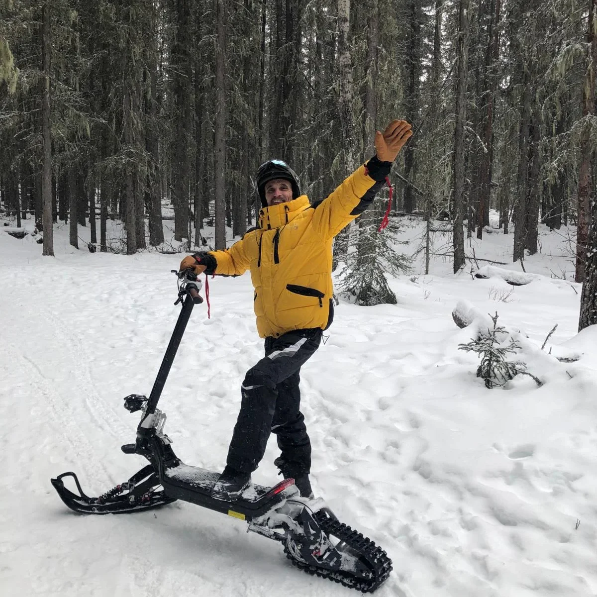 

G63 DIY 3 in 1 Electric Snow Scooter in 2024 Snowmobile