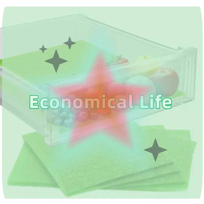 [MOA]2/3/5/10PCS Reusable Fruit Veggie Life Extender Liner For Fridge Refrigerator Drawers Produce Prevents[MOA]