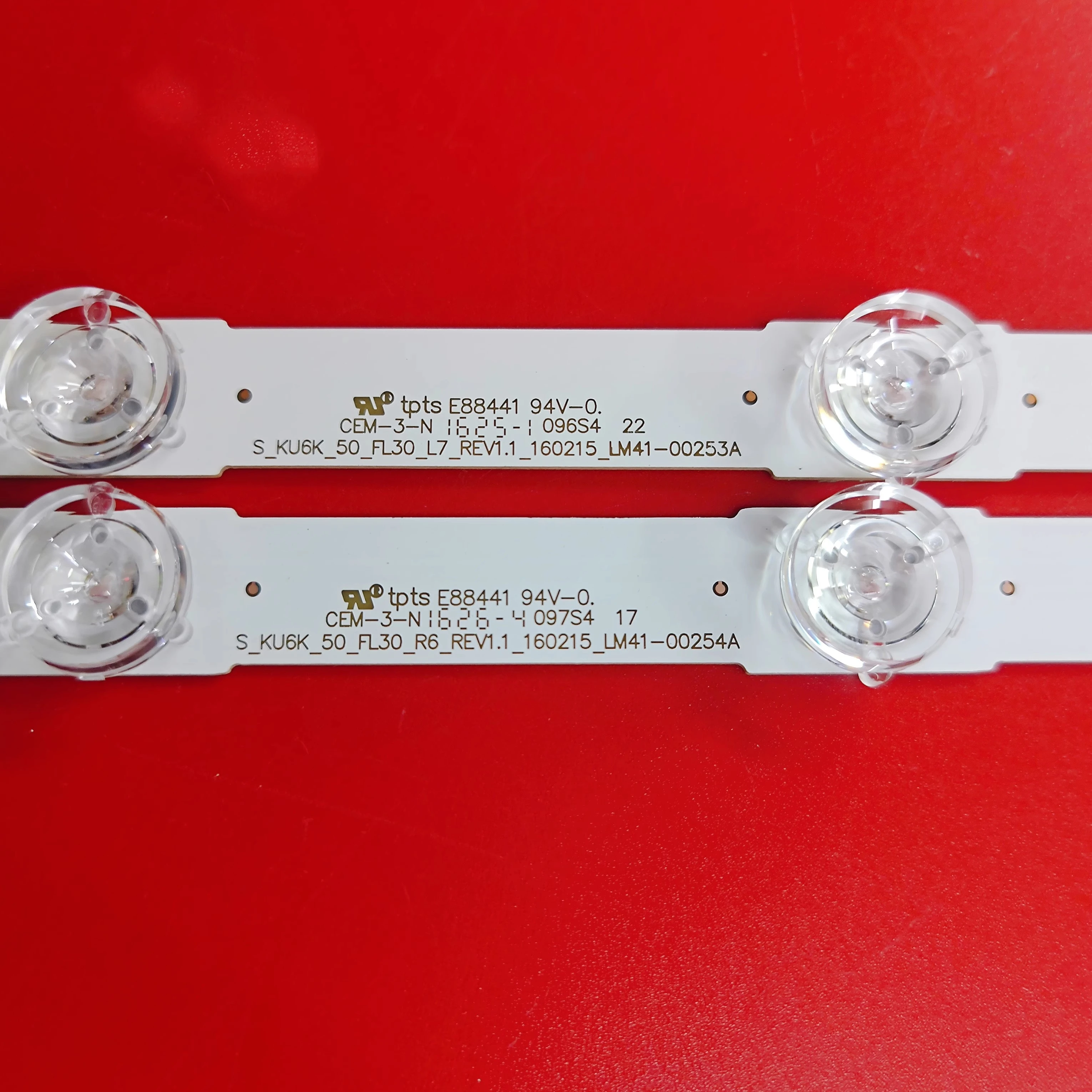 LED strip For S_KU6K_50_FL30_L7_REV1.1 V6DU-500DCA-R2 500DCB UE50MU6120 UE50MU6122 UE50MU6125 UE50MU6170 UE50MU6172 UE50MU6179