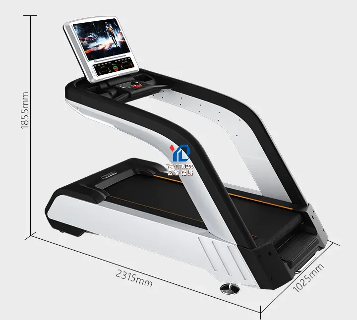 

Popular Gym Indoor Fitness Equipment Commercial Treadmill Universal Running Machine Professional Cardio Training Gear