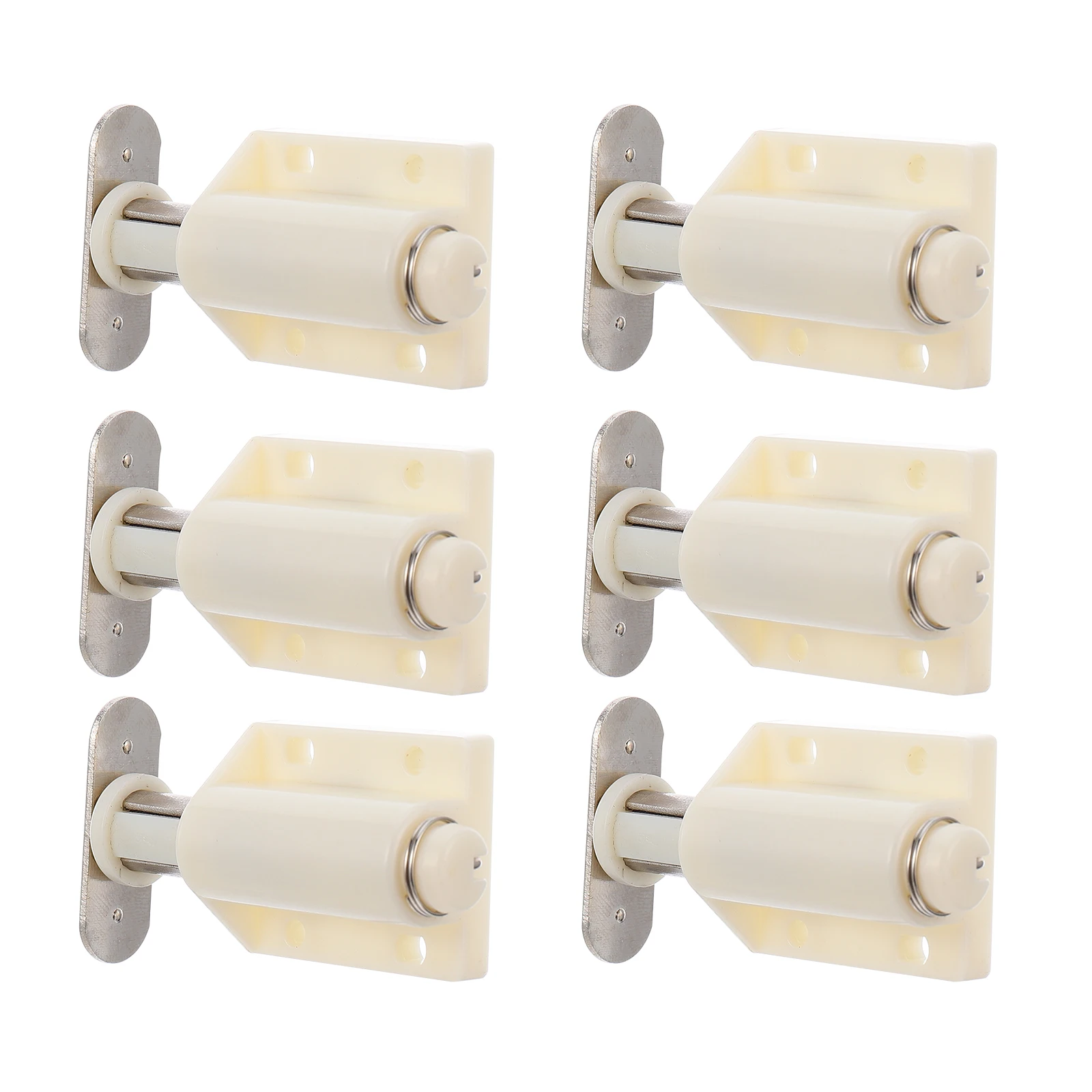 

10 Pcs Self loading Device Magnetic Buffer Cabinet Door Rebounder Close Damper Adapter Closer Suitable for Wood Doors Bathroom