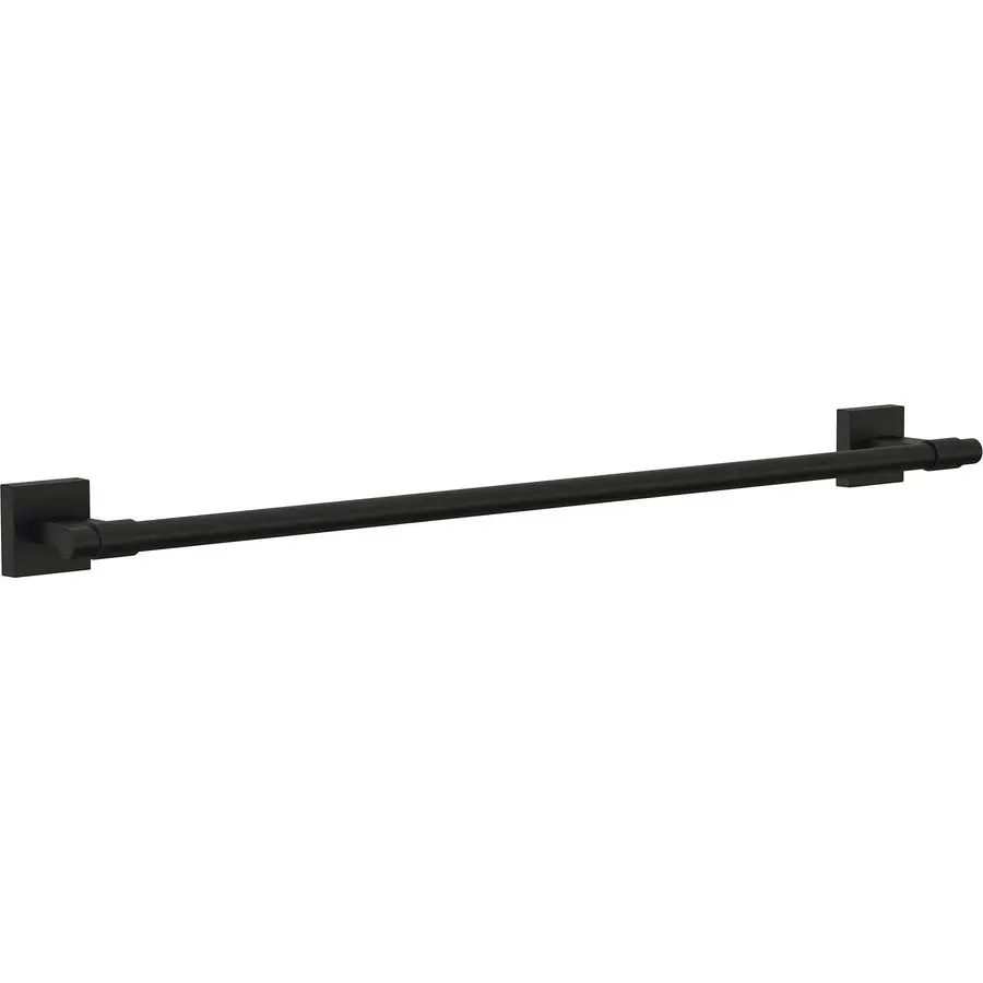 

Maxted 1Pack 24 Towel Rack for Bathroom, Matte Black Towel Bar for Bathroom Wall Towel Holder Rod Wall Mounted Bathroom Accessor