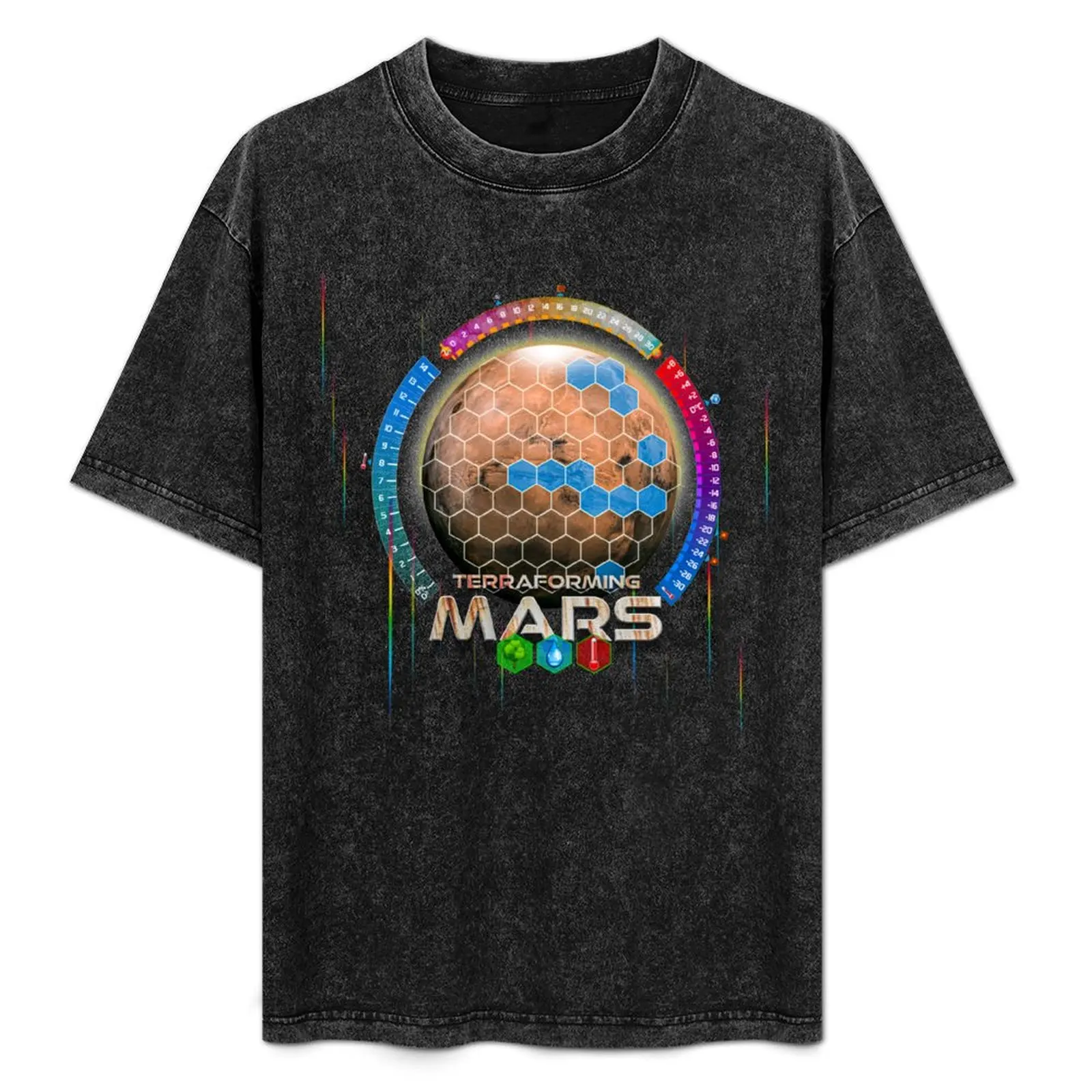 Terraforming Mars Inspired T-Shirt plus sizes shirts graphic tees graphic t shirts Men's t-shirt