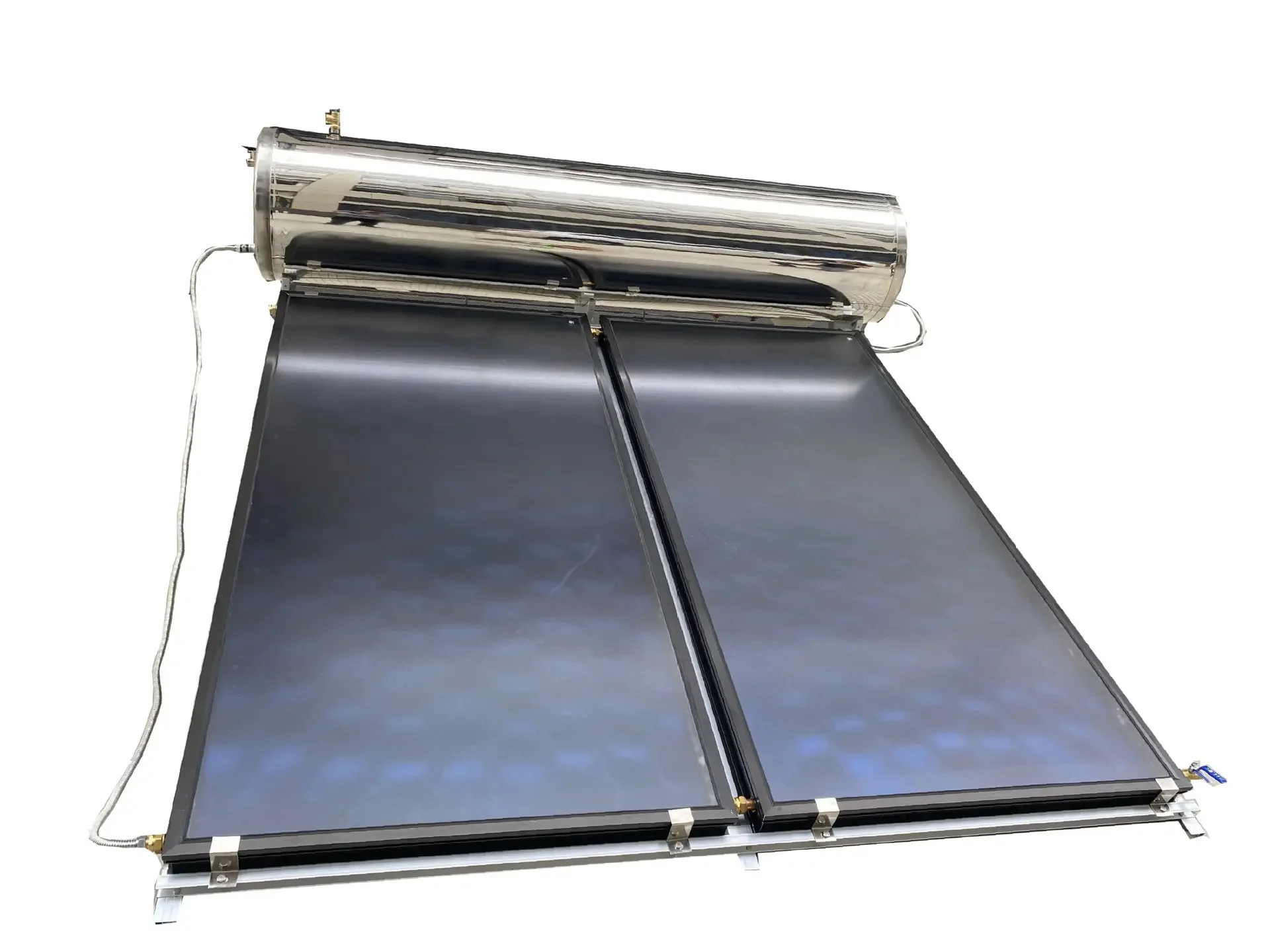 Popular Model Wholesale Flat Plate Collector Solar Heater Black Blue