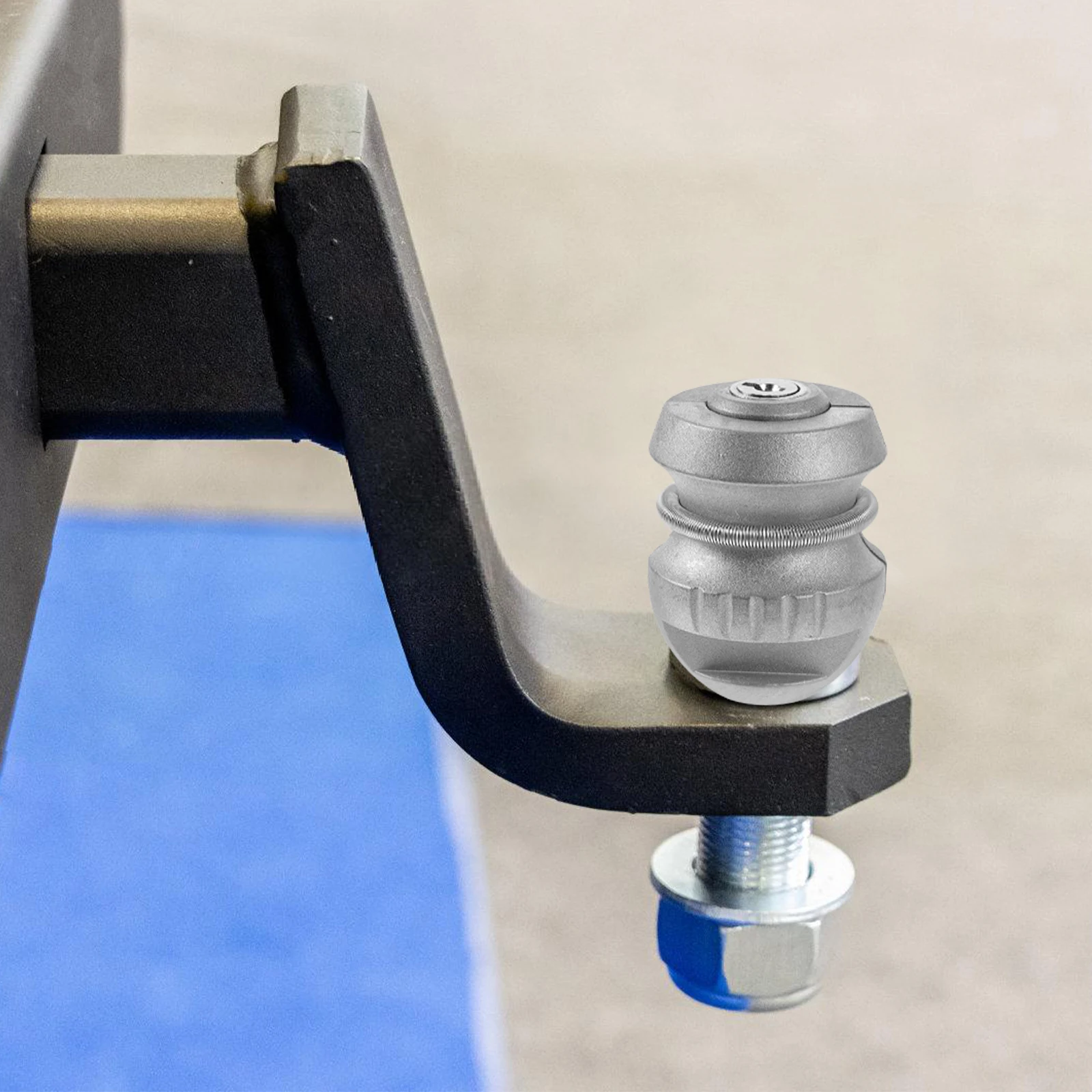 

Trailer Hitch Anti-Theft Ball Zinc Alloy Heavy Duty Coupling Fit All Trailers Dustproof Corrosion Resistant Durable for Vehicle