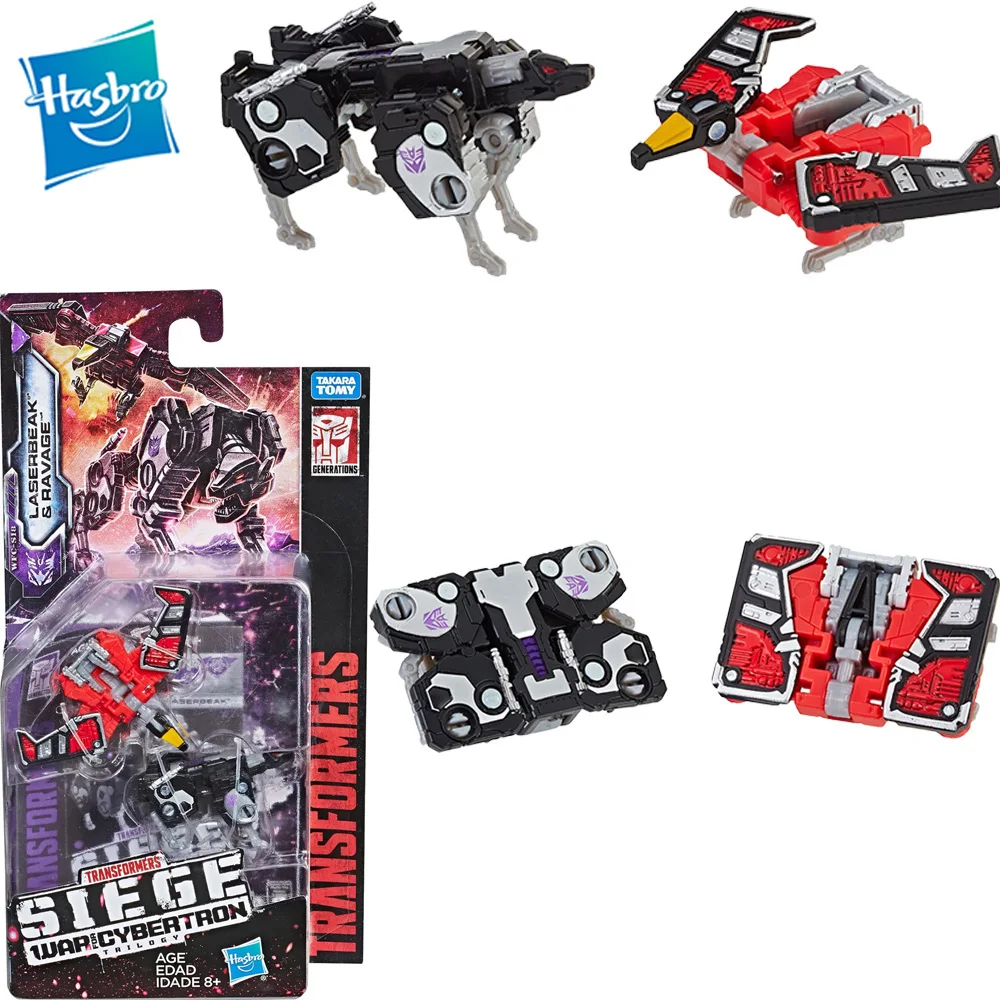 [In Stock] Hasbro Transformers Generations War for Cybertron: Siege Micromaster Wfc-S18 Soundwave Spy Patrol Laserbeak Ravage