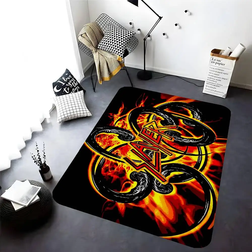 Thrash Metal S-slayer Band Rock Room Mats Retro Multiple Choice Living Room Kitchen Rug Non-Slip Welcome Rug