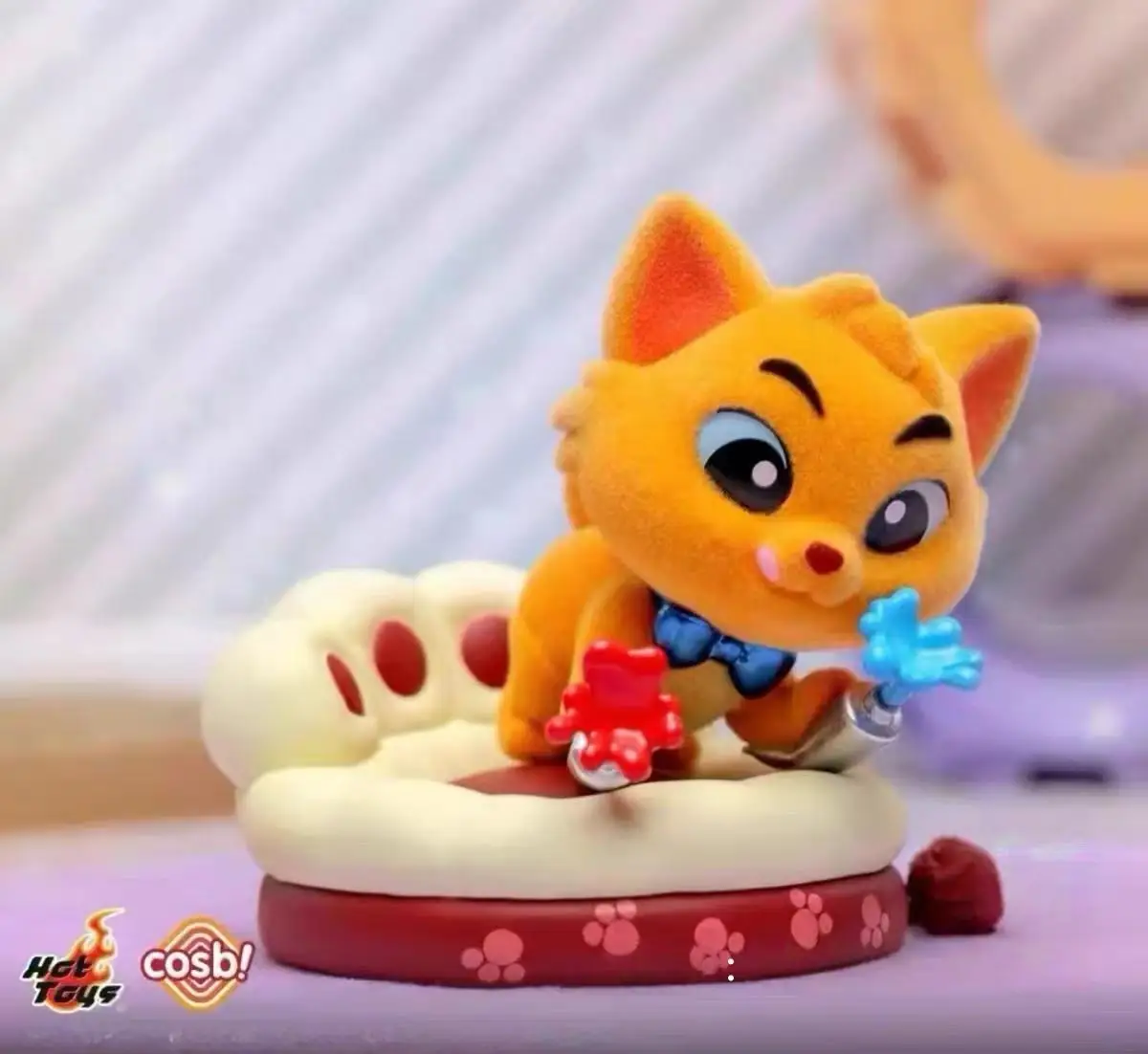 Hot Sales Authentic Hot Toys Disney Cat Party Blind Box Mary Cat Lucifer Fashion Handmade Girl Anime CreativitySurprise Toy