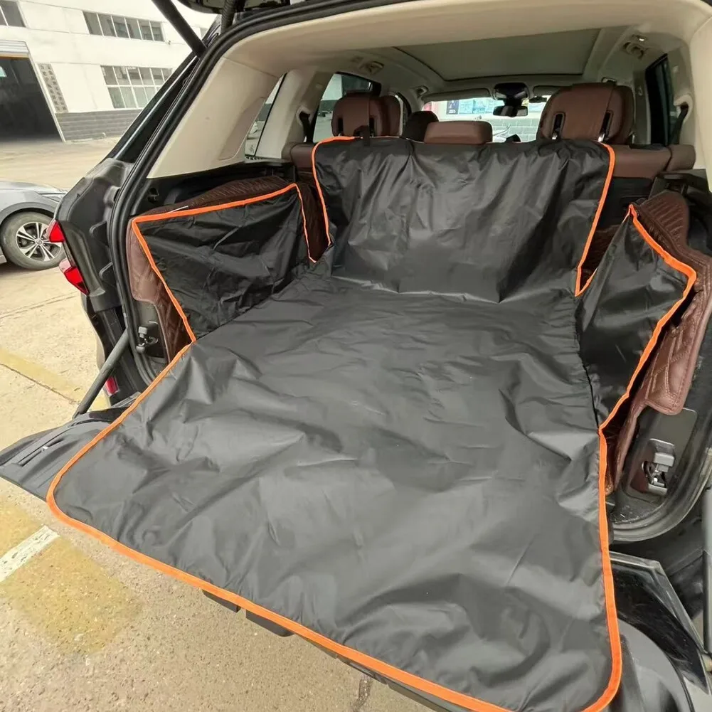 

Car Pet Waterproof Rear Seat Cover Car SUV Trunk Anti-dirt Cargo Mat Pad Cover Trunk Liner With Dirt-Resistant Backing