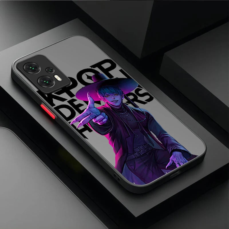 KPop D-Demon H-Hunters جراب هاتف لشاومي بوكو X7 X6 X5 X4 GT X3 NFC F6 F5 F4 F3 GT M5 M5S M6 Pro 4G 5G C55 C65 C75 C61 C71