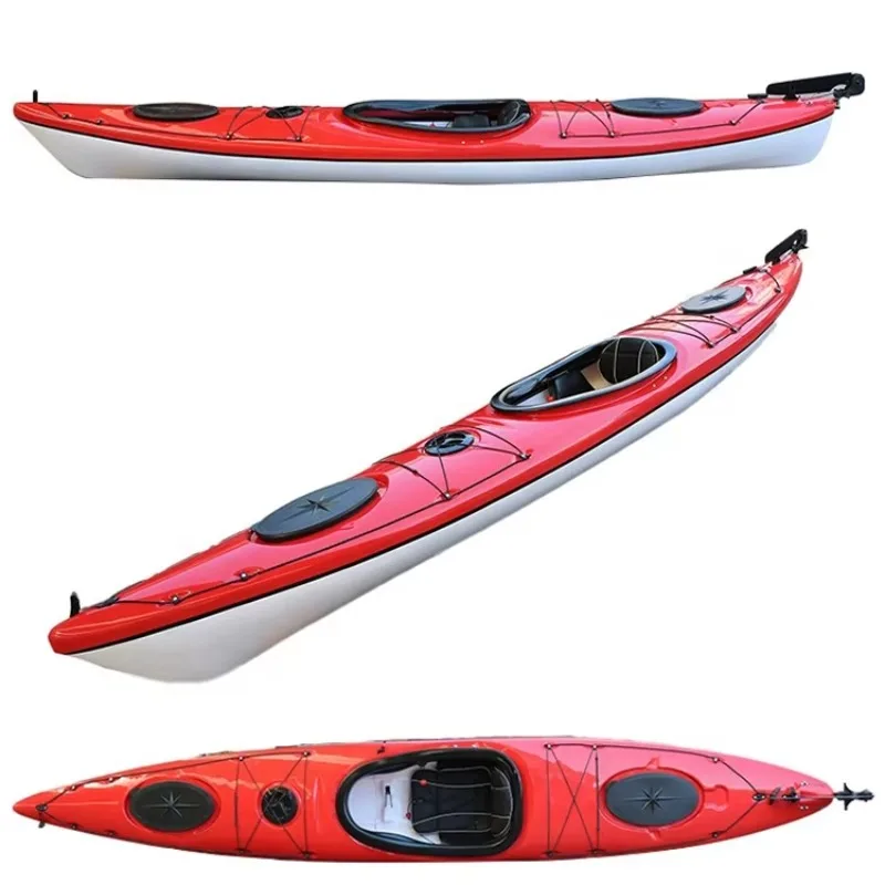 

Customized Touring Cheap Ocean Kayak for Sale Abs Thermoformed Racing Sit Inside Canoe Kayak