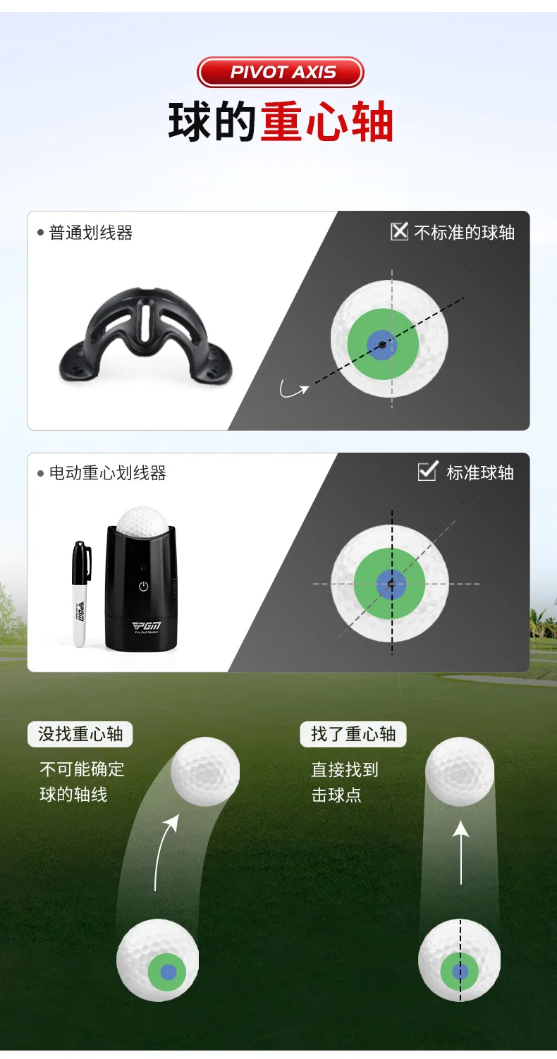 PGM CHECK-GO Golf Electric Scoring Machine Drawing Ball Golf Training Aids HXQ012