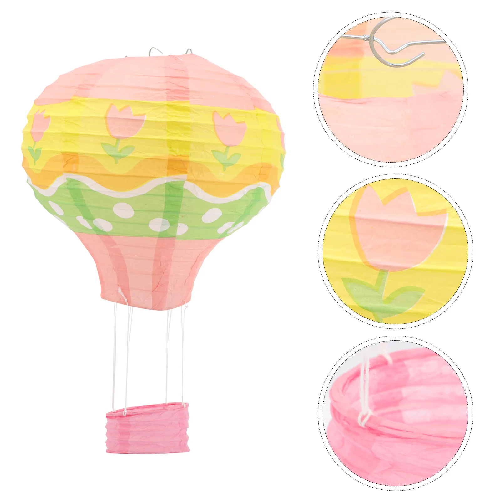 

2 Pcs Hot Decor Chinese Ornaments for Kids Paper Wedding Balloons Pendant Hanging