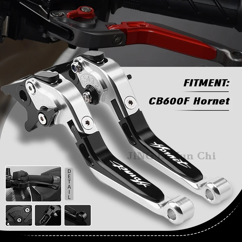 

For Honda CB600F Hornet 2007-2013 Motorcycle CNC Adjustable Folding Brake Clutch Levers Extendable Handle Lever