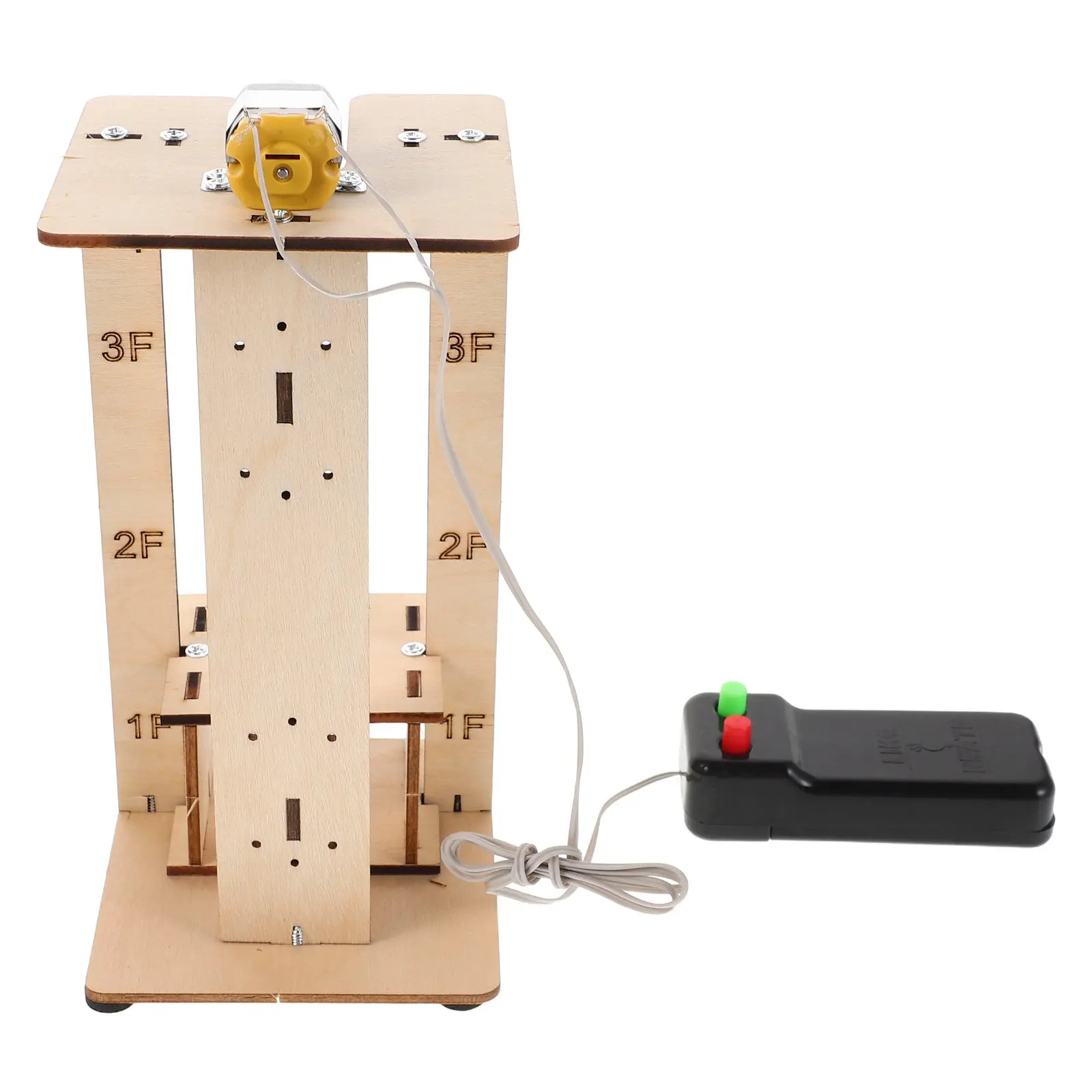 

1 Set Elevator DIY Assembly Kit Education Elevator Lift DIY Craft Assembly for Kids Science Experiment Project