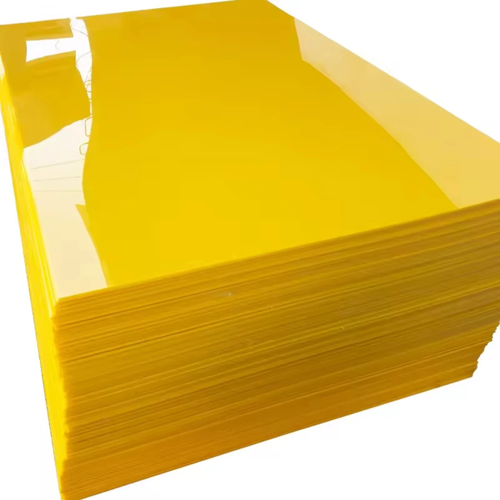 Barre in Plastica UHMWPE Colorate Lavorate a CNC, Resistenti all'Usura, con Proprietà Antistatiche, Anti-Invecchiamento e Resistenza agli Acidi/Alcali