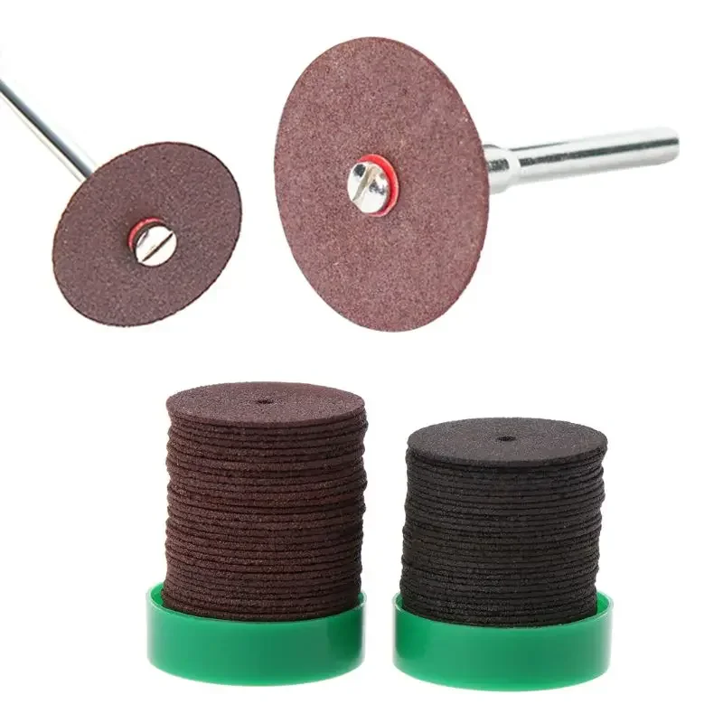 36Pcs Accesories 24mm Abrasive Cutting Discs Cut Off Disc for Dremel Rotary Tools Electric Metal Cutting Tool