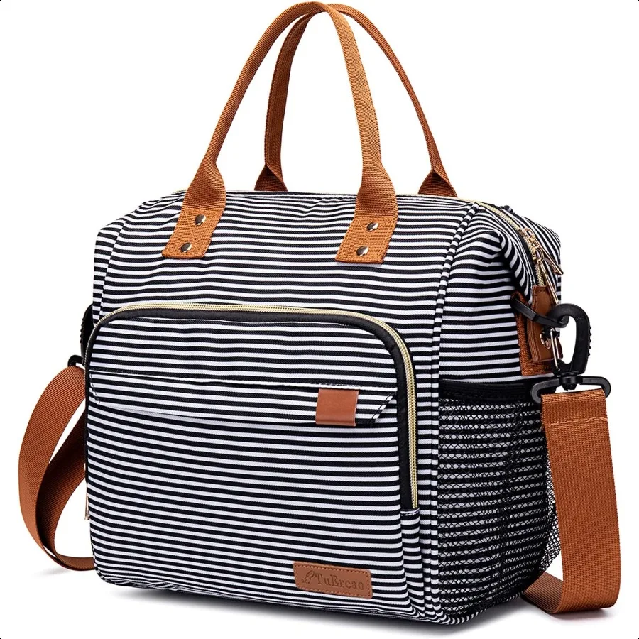

Lunch Bag Women Insulated Lunch Box for Work Leakproof Soft Cooler for Picnic Travel Road Trips Loncheras para Mujer Adult Stri