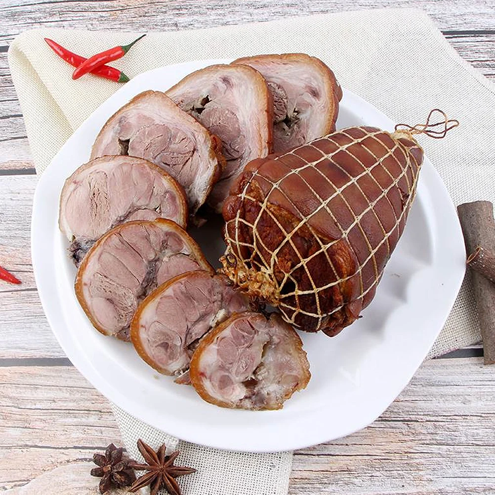 

Meat Kitchen Roasting Net Baking Elastic Netting Beef Sausage Casings Smoking Net Cook String Polyester Fiber Long Use Good