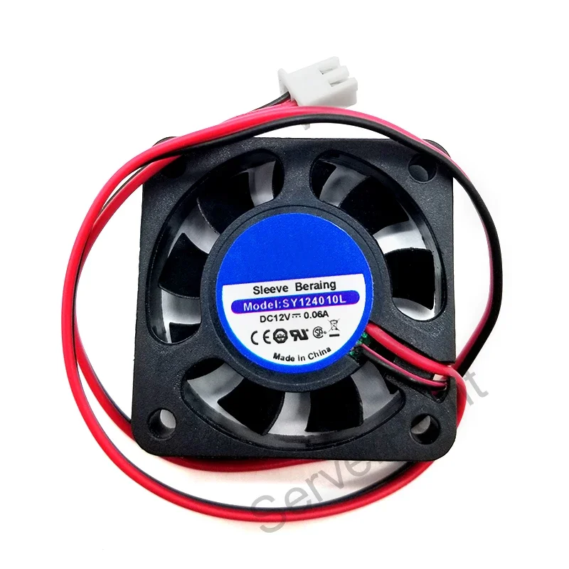 

New For SCYTHE SY124010L DC12V 0.06A 2pin 2wire 4010 40X40X10MM Cooling Fan