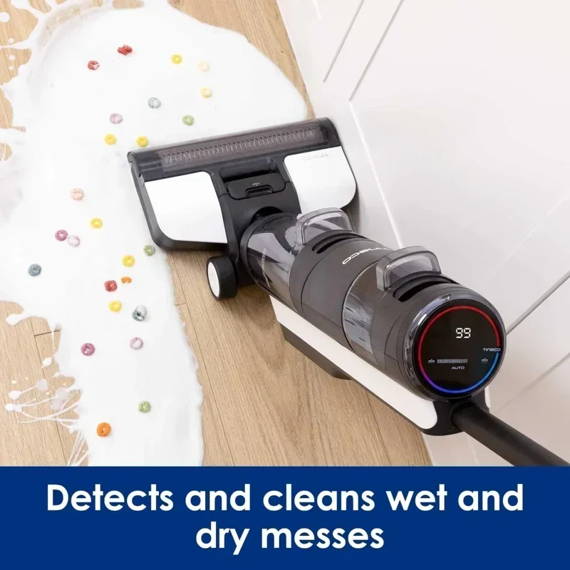 QWTTinecoe Floor ONE S3 Breeze Cordless Cleaner,Lightweight Wet Dry Vacuum Cleaner for Surface Cleaning with Smart Control Syste