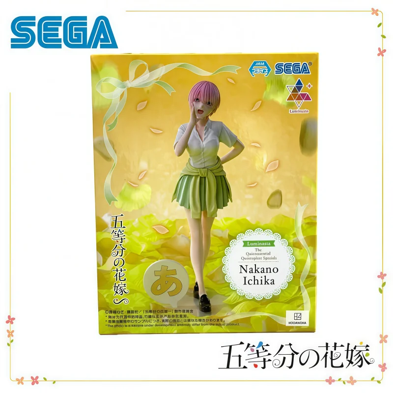 

В наличии 100% Оригинальная фигурка SEGA The Quintessential Quintuplets Накано Ичики, модель-кукла, абсолютно новая, в упаковке, Garage Toys