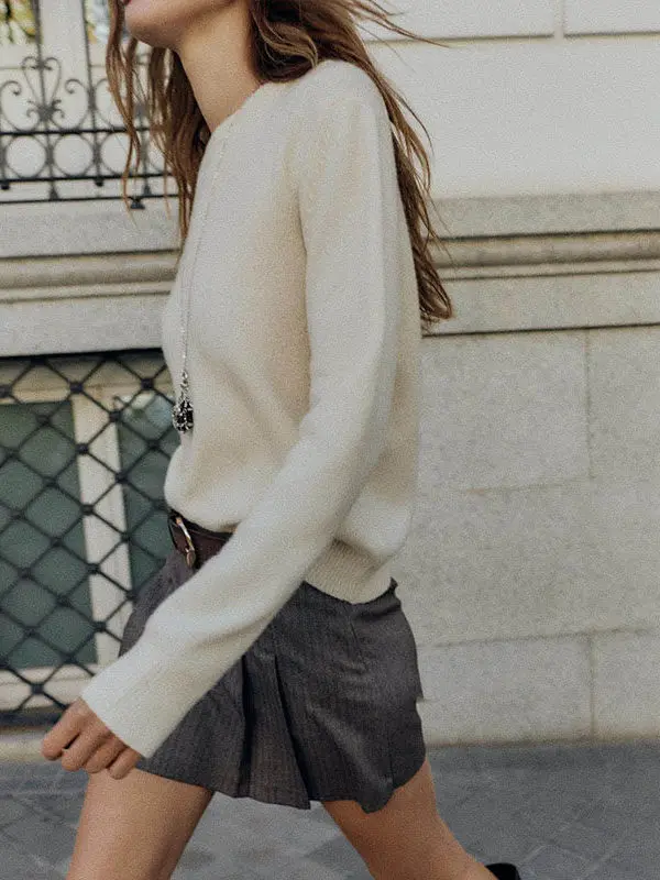 

Весенняя женская юбка миди с поясом, универсальный дизайн с плиссированной талией, качественная одежда, этнический сценический костюм, женская одежда