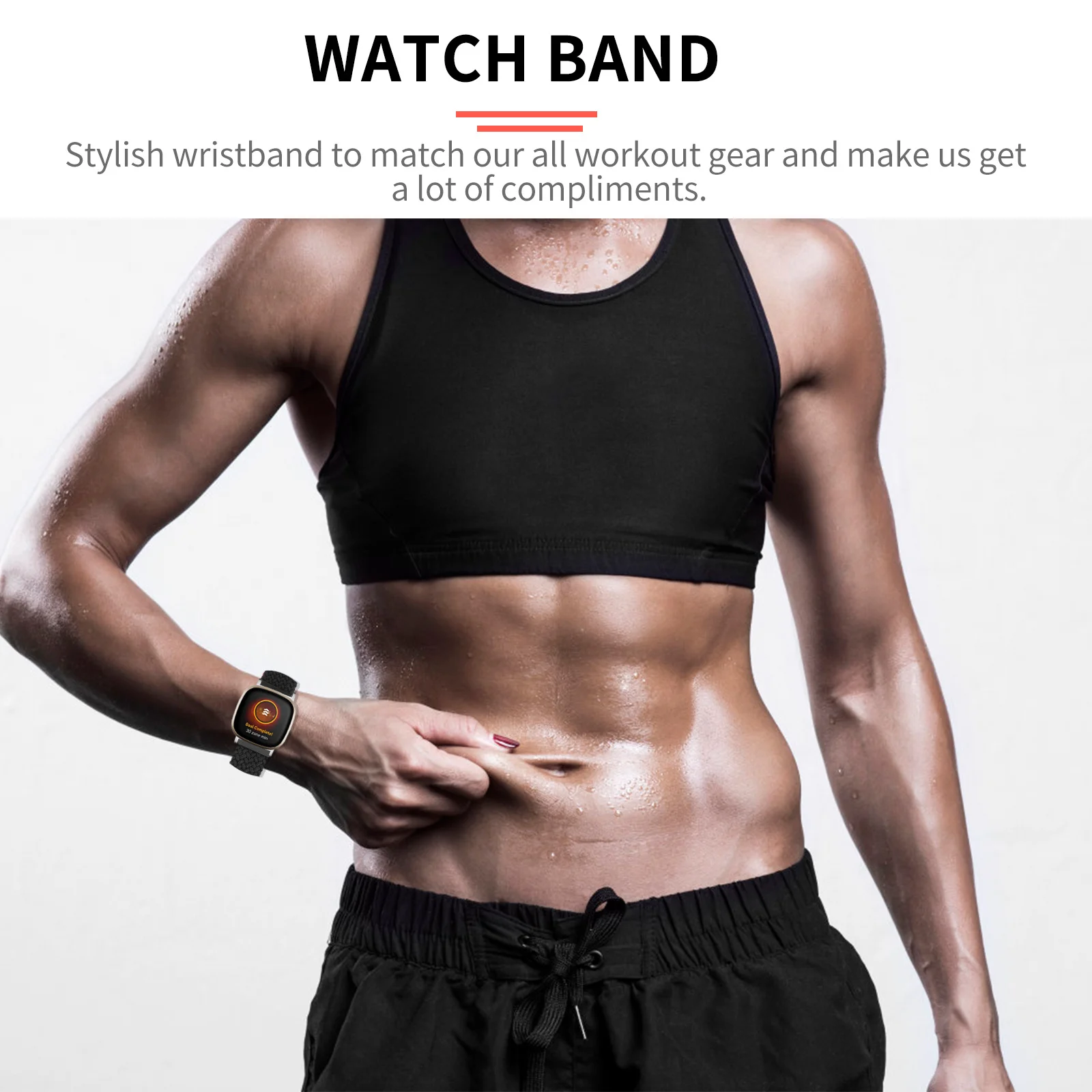 

Wrist Smart Watch Strap Band Replacement Intelligent Compatible Fitness Watchband Bands