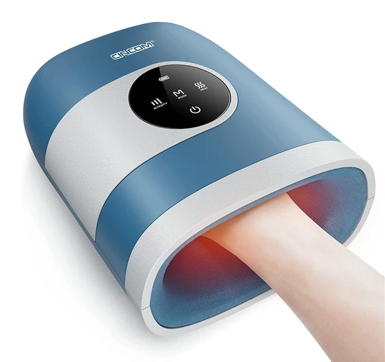 

Smart Library Wireless Hand Massager Machine With Heat Electric Hand Massager For Arthritis Air Compression Upgraded Palm And Ha