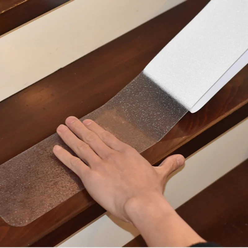 1pc Transparent Anti-Slip Strips Non-Slip Safety Strip Grip Tape Stairs Steps Bathtubs Shower Floor Waterproof Stickers