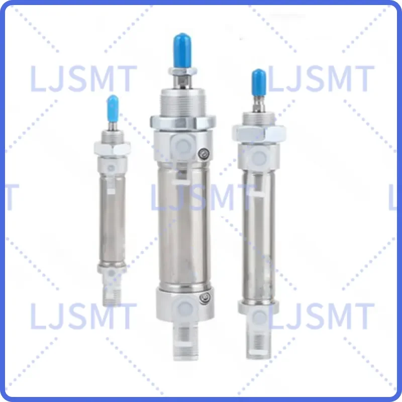 for ESNU Cylinder 8 10 16 20 25 32 40 50 63 75 100 P A Pneumatic Air Cylinder Standard Round Body Aluminum Alloy