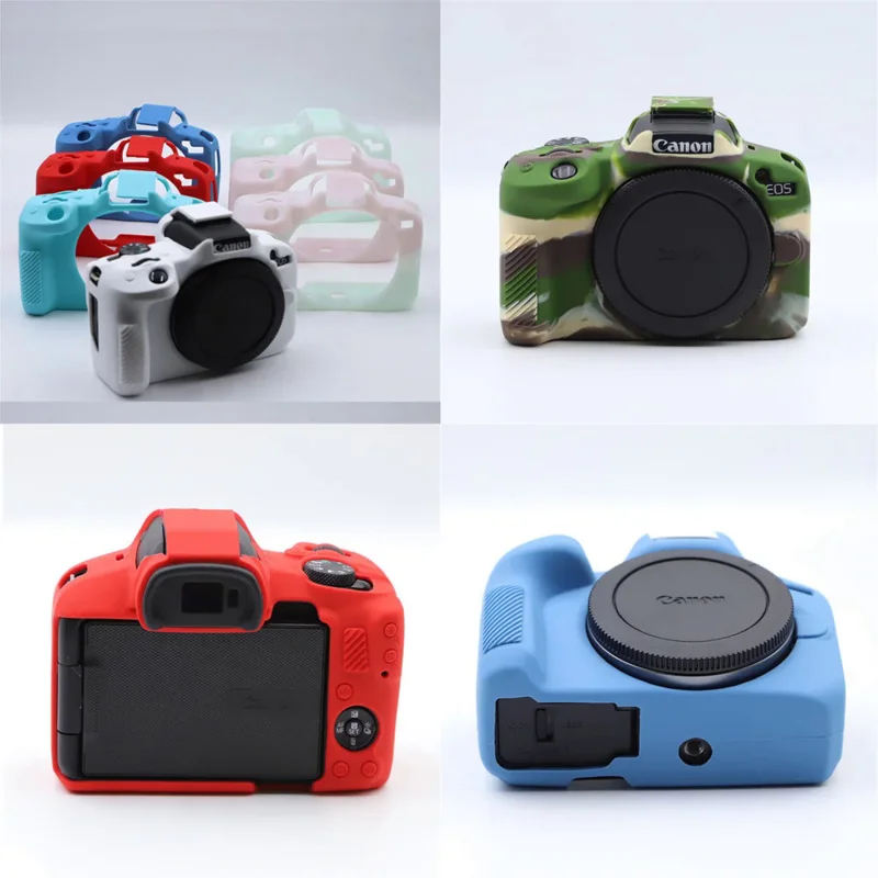 

For Canon EOS R50 Rubber Protective Cover Soft Silicone Armor Camera Body Case