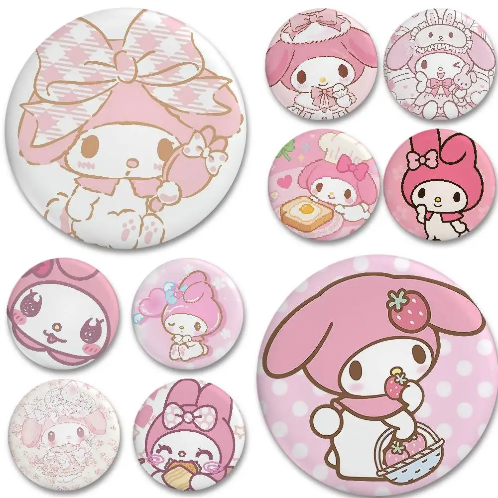 M-Melody Enamel Pins Handmade Round Brooch L Killer Yagami Light Cosplay Badge Backpacks Jewelry Gifts