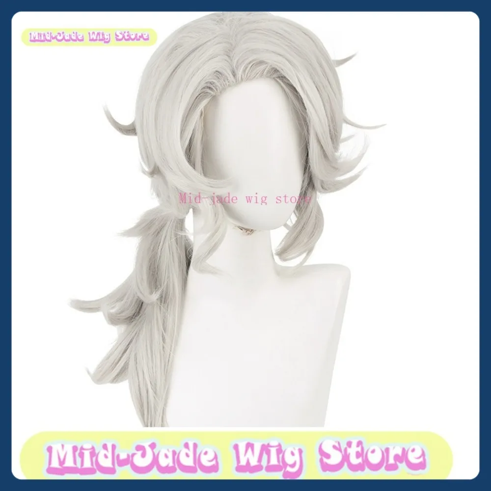 Парик середины нефрита Магазин Identity V Композитор Фредерик Косплей Парик Аниме Игры Костюмы Реквизит Парики для ролевых игр