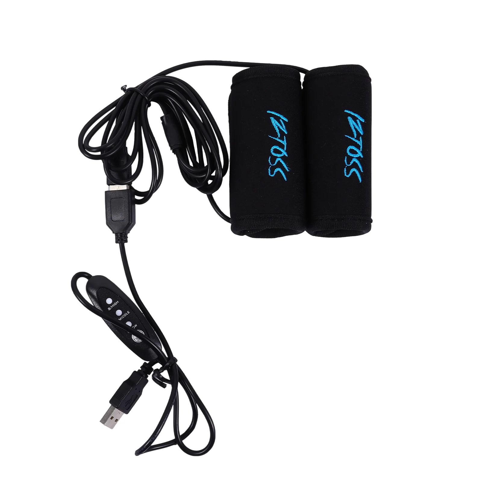 

Hand Warmer Handlebar Heating Cover Heater Motorbike Grip Black Cotton Inserts Pads