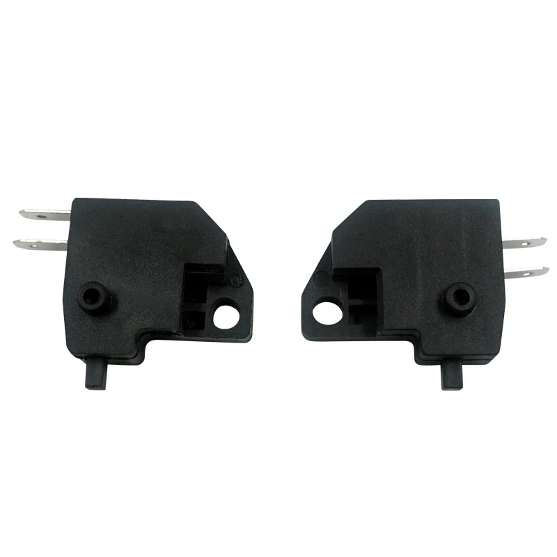 2pcs Universal Switch Motorcycle Right/Left Front Brake Stop As Electric Car Disc Brakehandlebar Control Switch Button