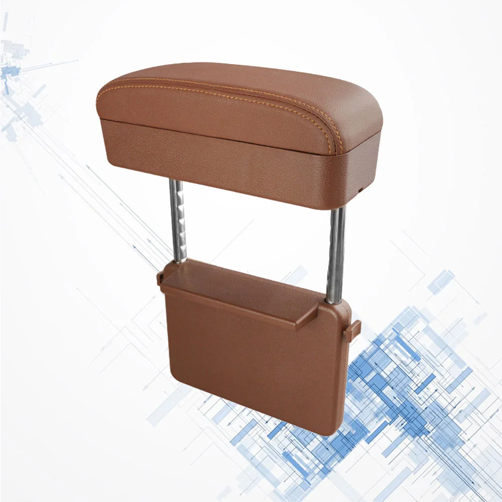 

Automatic Adjustable Storage Box Durable Material Removable Armrest Elbow Support Center Console Car Accessories Extra Space